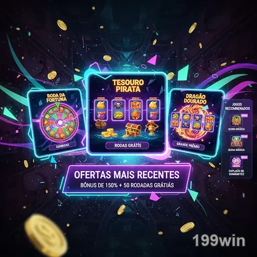 Imagem do site 199win apresentando opções de jogos e promoções na página inicial.